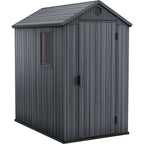 Keter Darwin 6 x 4ft Shed - Grey