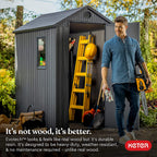 Keter Darwin 6 x 4ft Shed - Grey