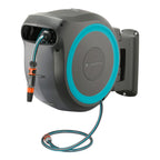 Gardena Wall-Mounted Hose Reel RollUp M/L 25m – Automatic Roll Control & Premium Hose
